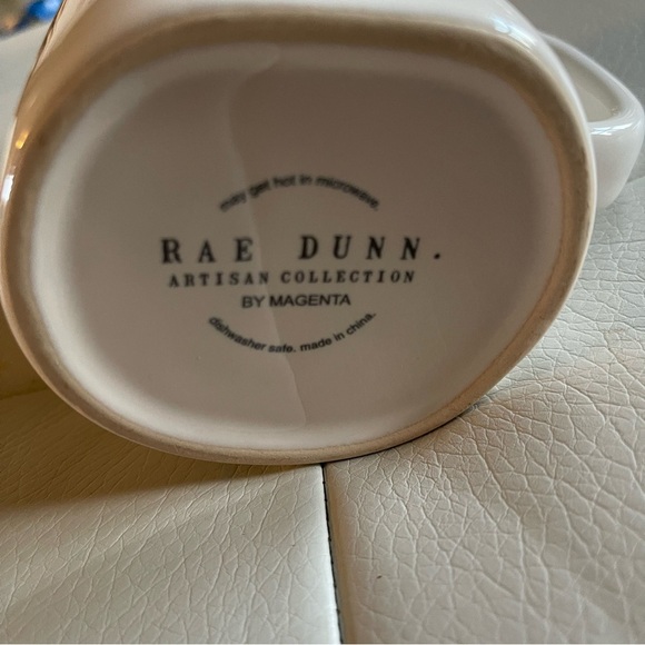 Rae Dunn Artisan Collection ARF ARF Puppy Dog Coffee Mug Cup rare NWT - Picture 5 of 6